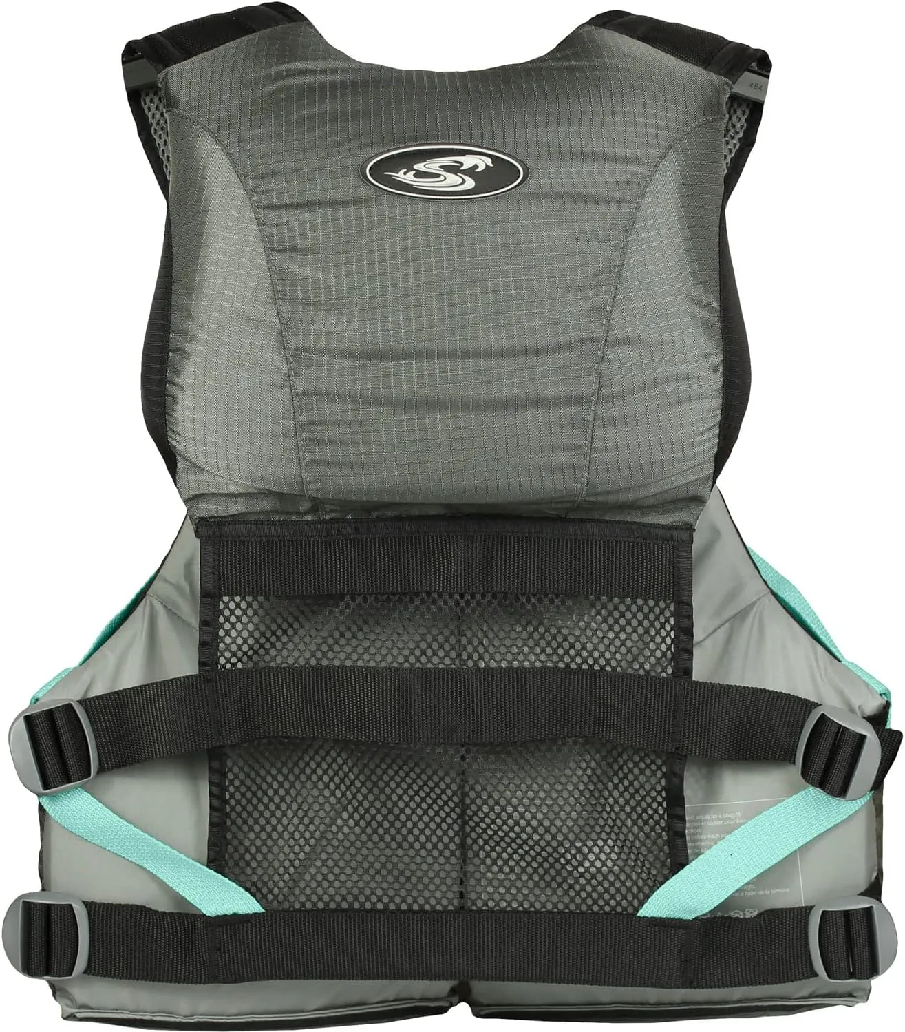 Stohlquist Women's Life Jacket PFD | 8 Points of Adjustment for Ultimate Fit | Ripstop Outer Shell, High Back Flotation, Sit-On-Top Kayak Comfortability - Custom Design Fit for Women