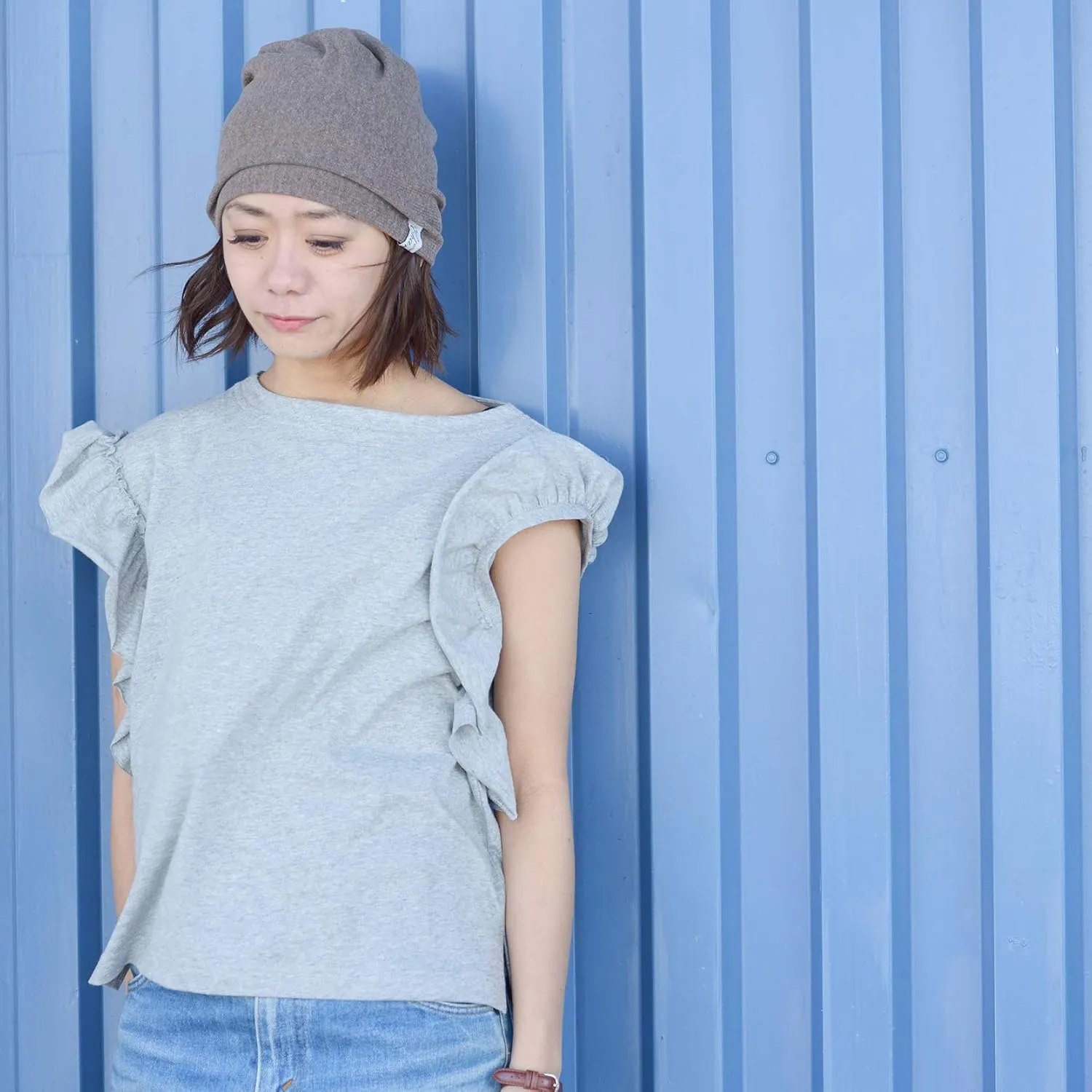 Summer Beanie Slouch Hat, Thin Baggy Knit Cap for Women and Slouchy Hats for Men, Soft Breathable and Light Weight