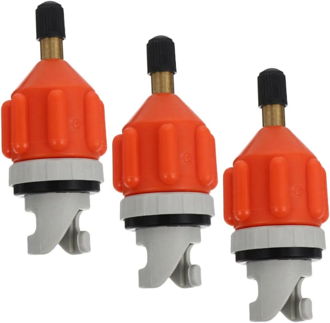 SUPVOX Sup Pump Adapter 3pack Universal Air Valve Connector for Kayak Paddle Board Inflatable Boat Electric Pump