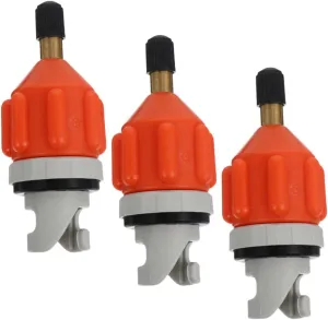 SUPVOX Sup Pump Adapter 3pack Universal Air Valve Connector for Kayak Paddle Board Inflatable Boat Electric Pump
