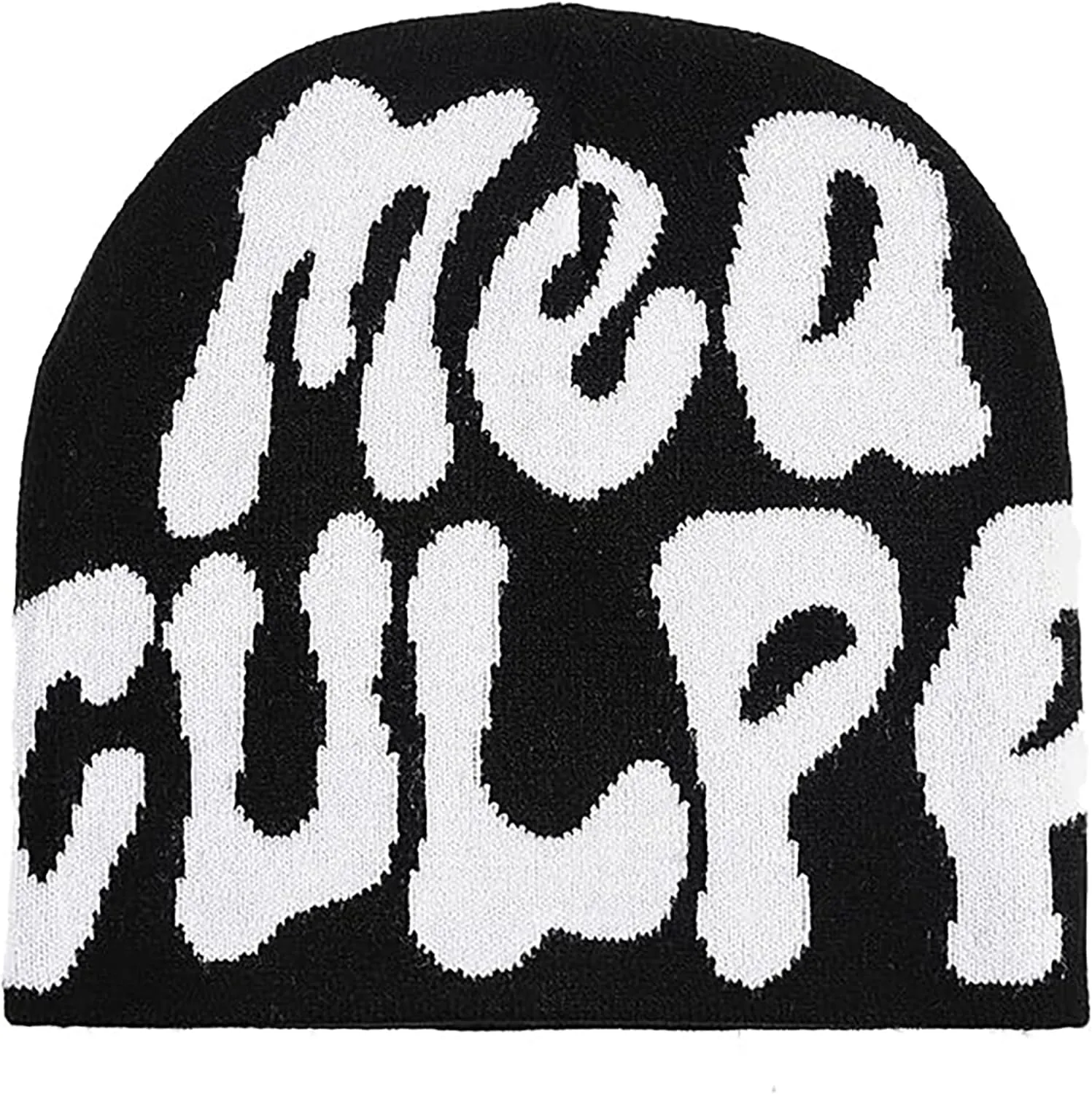 TaowaveWomen Beanie Y2k Hat,MEA Culpa Graphic Beanies Designs,Winter Hat Knit Skull Cap