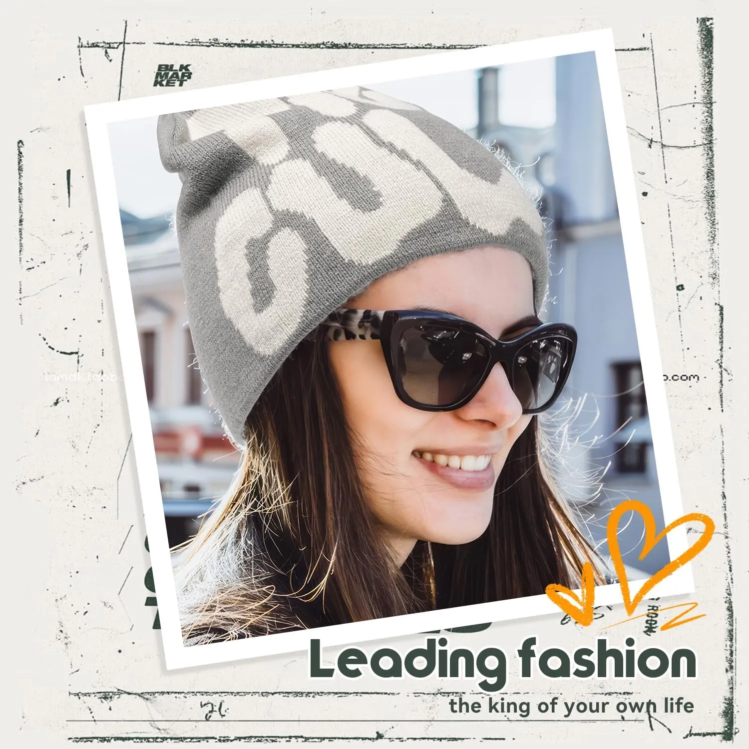 TaowaveWomen Beanie Y2k Hat,MEA Culpa Graphic Beanies Designs,Winter Hat Knit Skull Cap