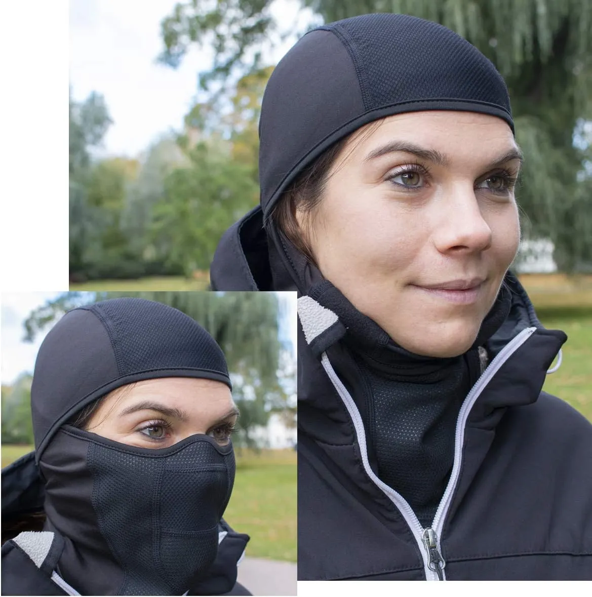 The Friendly Swede Balaclava Face Mask Men, Black Ski Mask for Men, Ski Mask for Women (Standard/Nordic/Arctic)