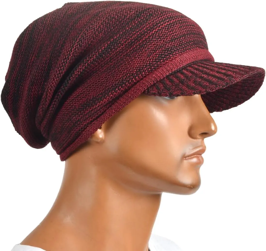 VECRY Men's Oversize Slouch Beanie Slouchy Skullcap Large Baggy Hat