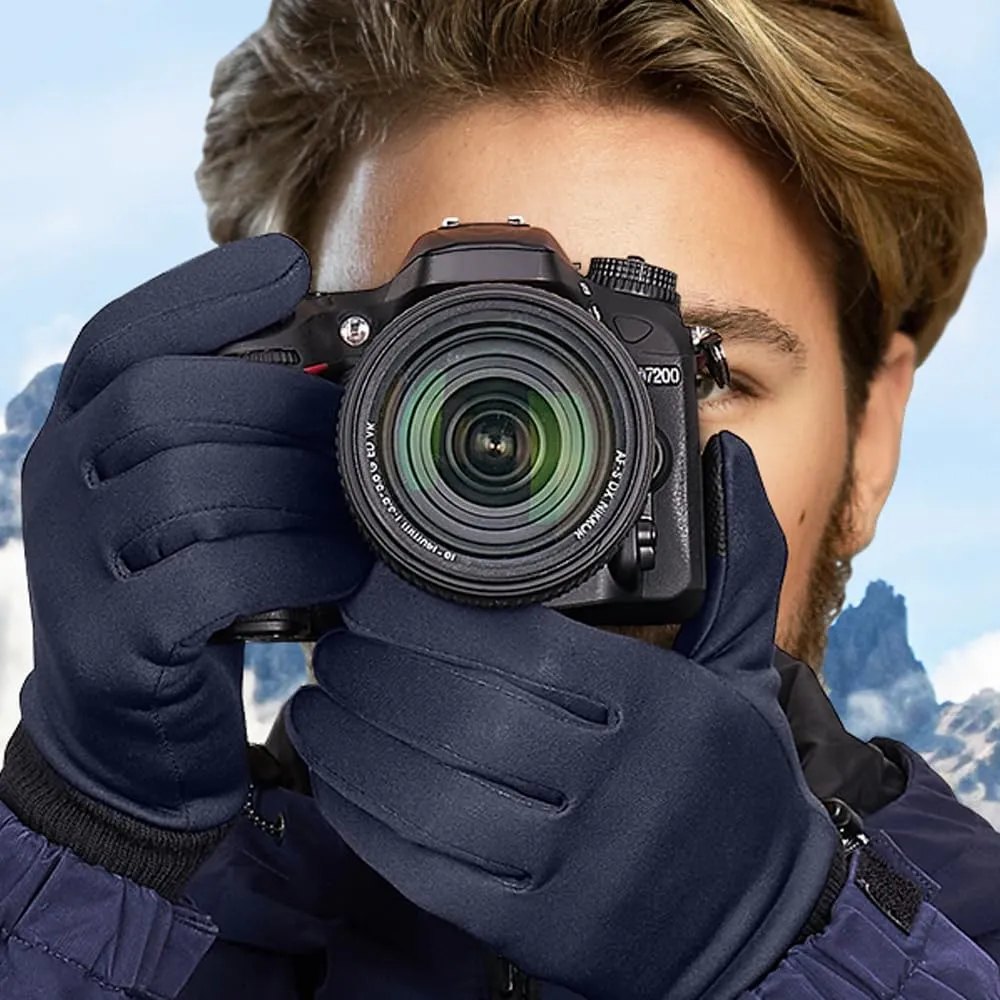 Winter Gloves for Women Running in Cold Weather - Touchscreen Gloves for Bike Hiking