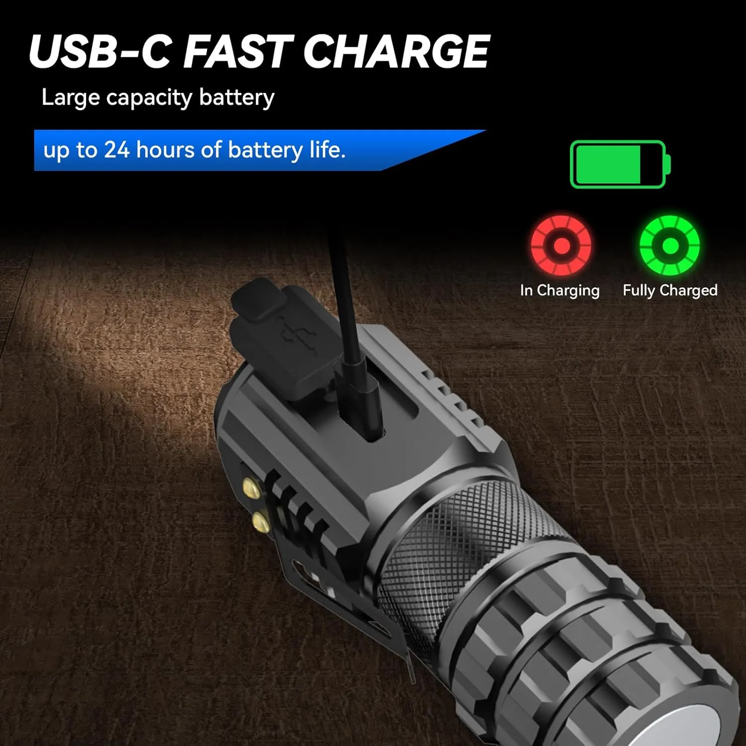 XC06 Mini Flashlight Rechargeable,Pocket Flashlight with Magnet,Super Bright Small Compact Flashlight,5 Modes EDC Flashlight for Camping,Emergency. (1, Black)