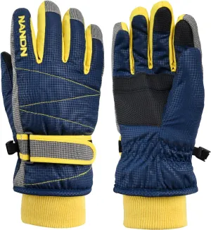 YAPJEB Kids Winter Warm Gloves Ski Gloves Windproof Outdoor Sports Gloves for Boys Girls Skating Snowboarding Hiking