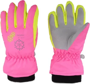 YAPJEB Kids Winter Warm Gloves Ski Gloves Windproof Outdoor Sports Gloves for Boys Girls Skating Snowboarding Hiking