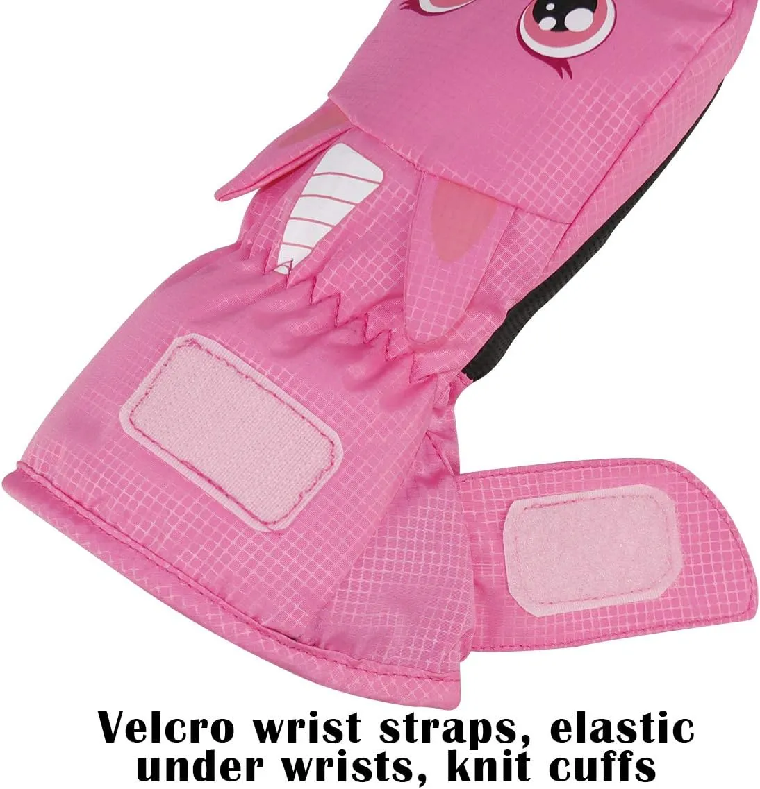 YR.Lover Children Ski Gloves Winter Warm Outdoor Riding Thickening Gloves(2-4Y)